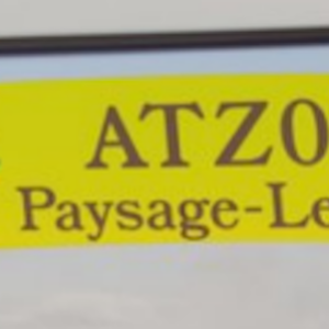 Autocollant Parechoc Jaune 28x7,6