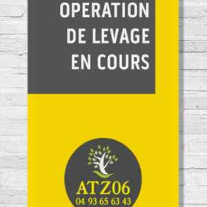 Banderole de chantier LEVAGE