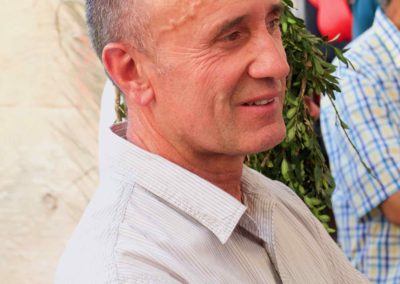 Claude Salicis ancien président du comité de la fête de Péone