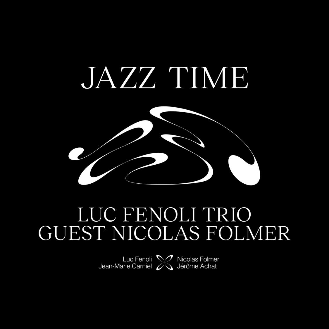 Couverture de l'album CD de Luc Fenoli Trio Jazz Time